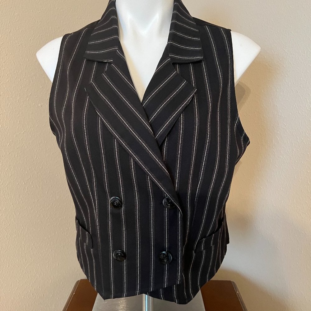 Inclinations Double Breasted Vest - Size M
